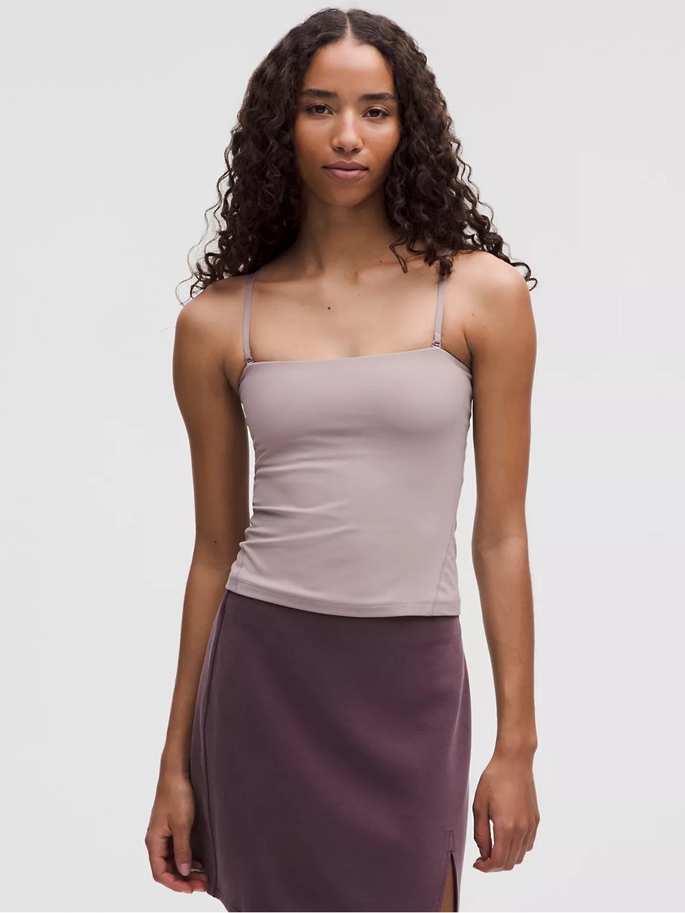 lululemon Align Convertible Tube Top in Grey with Adjustable Straps
